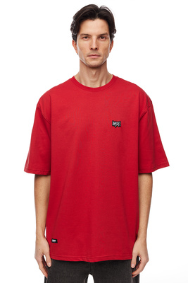 Koszulka Mass Denim Signature Patch T-shirt - czerwona