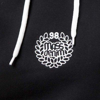 Mass DNM bluza damska Base SL Embroidered Sweatshirt Hoody WMNS - black LIMITED EDITION 