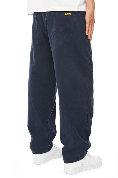 Mass DNM spodnie Pants Slang Baggy Fit - granatowe