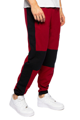 Mass DNM spodnie dresowe Berg Sport Sweatpants - bordowe
