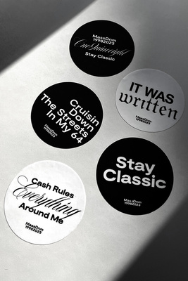Mass Denim wlepki Stay Classic Stickers 