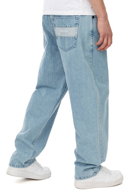 Mass DNM spodnie Jeans Target Baggy Fit - niebieskie