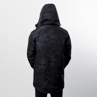 Mass DNM kurtka zimowa District Jacket Parka - black camo