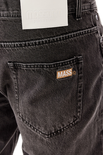Mass DNM spodnie Box Jeans Relax Fit - czarne