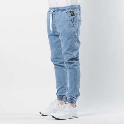 Mass DNM spodnie Joggers Jeans Sneaker Fit Campus - light blue