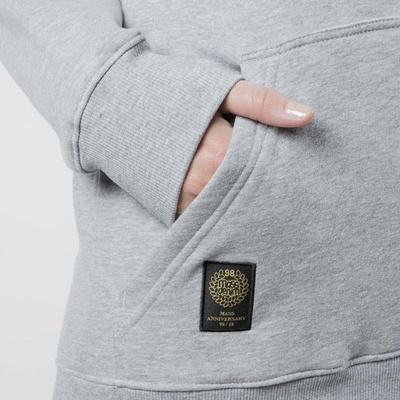 Mass DNM damska bluza Sweatshirt Hoody Signature WMNS - light heather grey