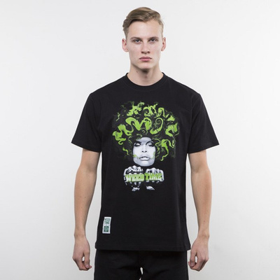 Mass Denim koszulka T-shirt Lady In Green black SS 2017