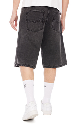 Mass DNM szorty Slang Jeans Shorts baggy fit - czarny