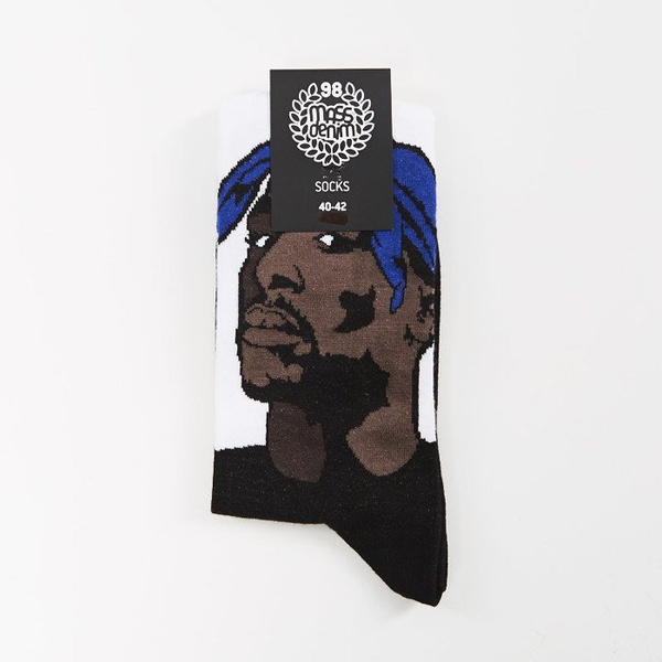 Skarpety Mass Denim socks Pac Quarter white SS 2017