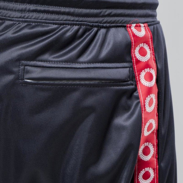 Mass DNM spodnie dresowe Trackpants Stripe - navy / red QUICKSTRIKE