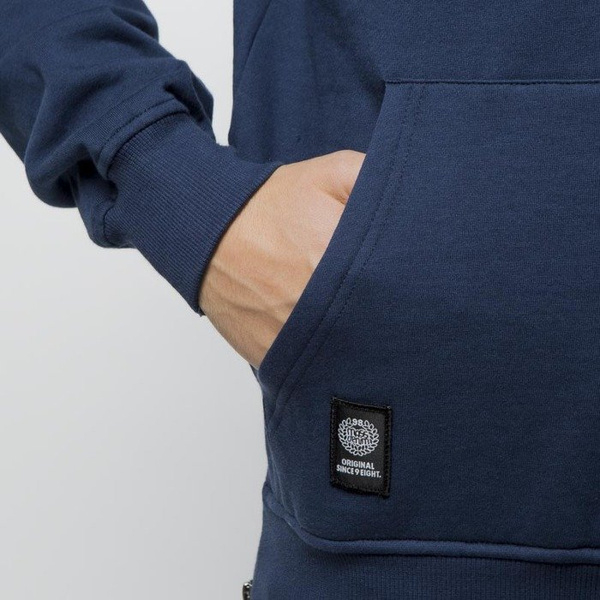 Mass DNM bluza Sweatshirt Hoody Traces - navy