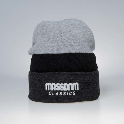 Mass DNM czapka zimowa Division Beanie heather grey