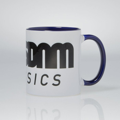 Massdnm kubek Classics Logo Mug white / navy blue