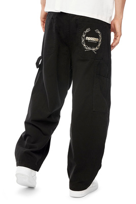 Mass DNM spodnie Crown Pants Extra baggy Fit - czarne