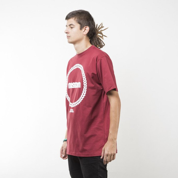 Mass Denim koszulka t-shirt Ring claret