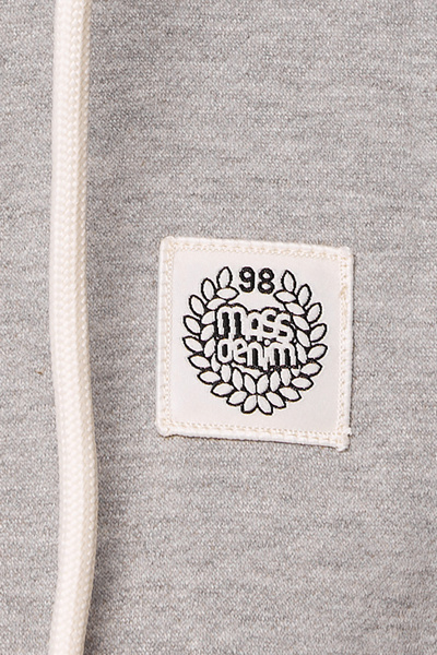 Mass DNM bluza Sweatshirt Patch Hoody - szara