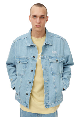 Kurtka Mass Denim Signature Denim Jacket - niebieska
