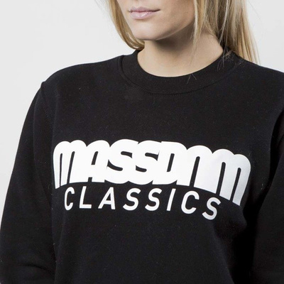 Mass DNM damska bluza Sweatshirt Crewneck Classics WMNS - black