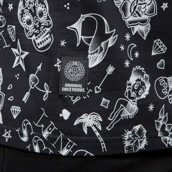 Mass Denim koszulka t-shirt Tattoo black SS 2017