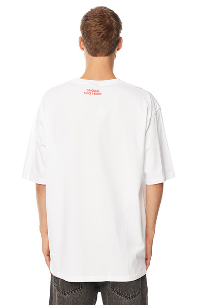 Mass Denim Koszulka FeelingsT-shirt biała