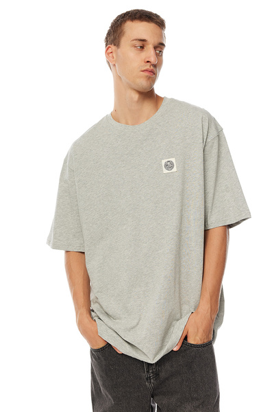 Mass Denim Patch T-shirt szara