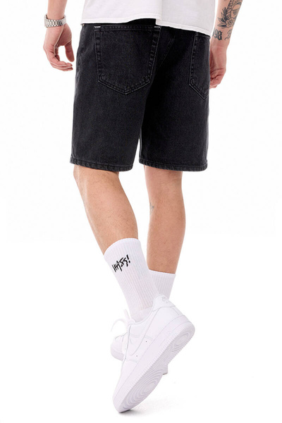 Mass DNM szorty Box Jeans Shorts relax fit - czarne