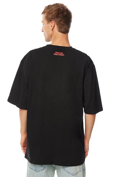 Mass Denim Koszulka FeelingsT-shirt czarna