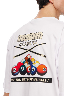 Mass DNM koszulka 98 Ball T-shirt - biała