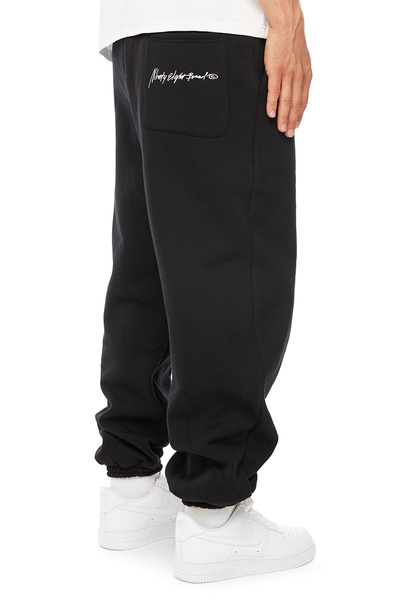 Mass DNM spodnie dresowe Authentic Baggy Fit Sweatpants - czarne