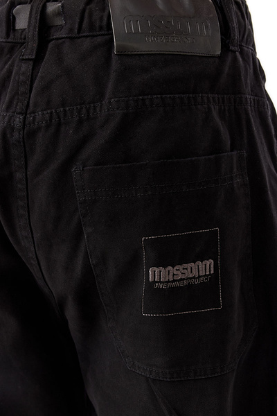 Mass DNM spodnie Pants Clamber Baggy Fit - czarne