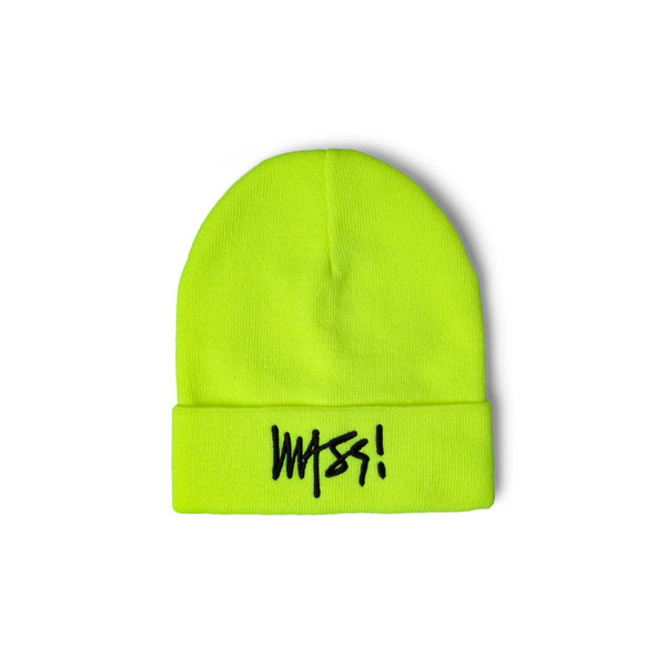 Mass DNM czapka zimowa Signature Beanie - żółta