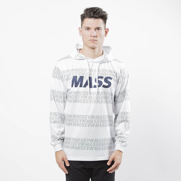 Mass DNM koszulka Longsleeve News Hoody - white