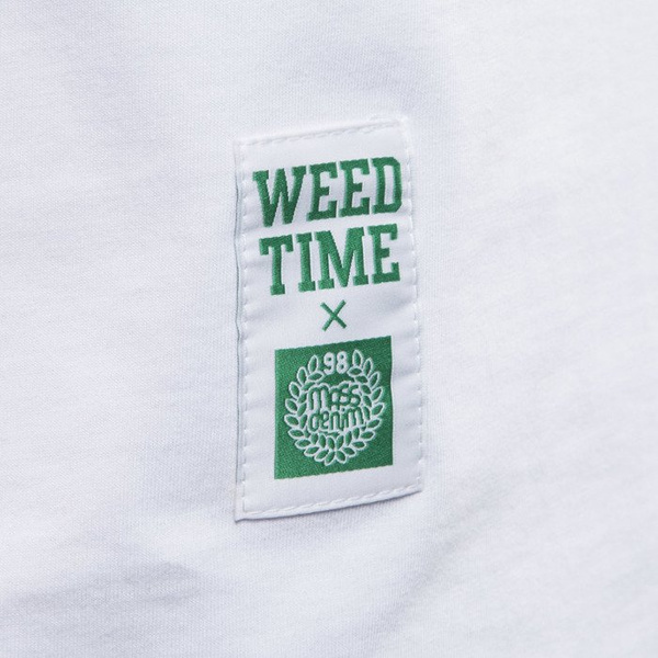 Mass Denim koszulka T-shirt Lady In Green white SS 2017