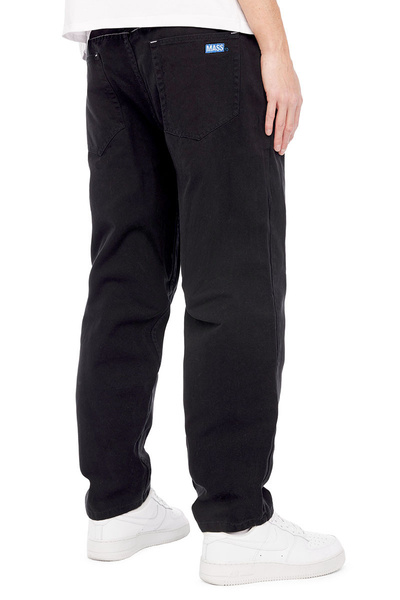 Mass DNM spodnie Box Pants Relax Fit - czarne
