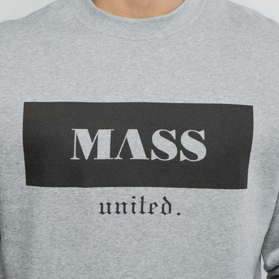 Mass DNM bluza Sweatshirt Crewneck Plate - light heather grey