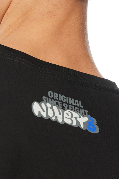 Mass Denim Koszulka Wall T-shirt czarna