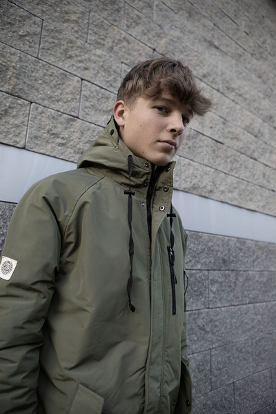 Mass DNM kurtka zimowa Jacket Army - oliwkowa
