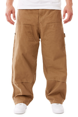 Mass DNM spodnie Pants Worker Extra Baggy Fit - beżowe