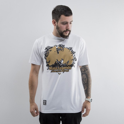Mass Denim koszulka t-shirt Legends white