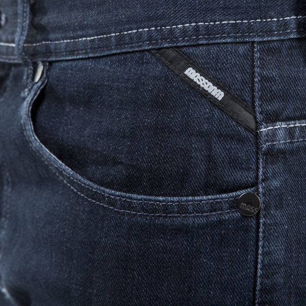 Mass Denim spodnie Jeans Ring tapered fit dark blue