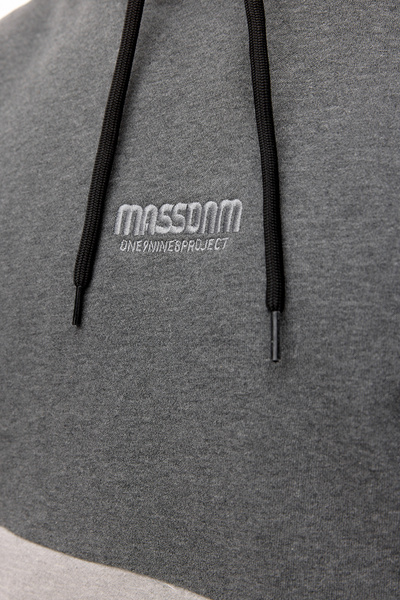 Mass DNM bluza Sweatshirt 98 Carat Hoody - szara