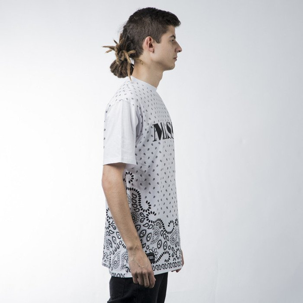 Mass Denim t-shirt koszulka Bandana white BLAKK