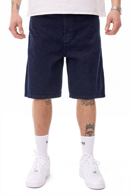 Mass DNM szorty Casual Jeans Shorts loose fit - granatowe