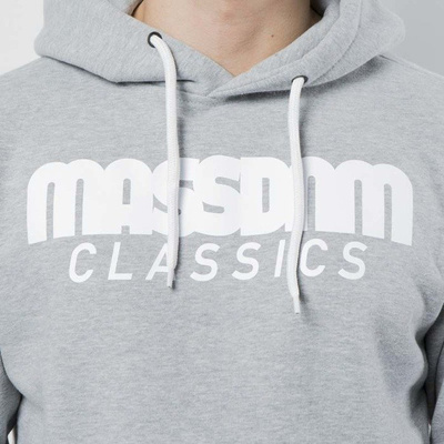 Mass DNM bluza Sweatshirt Hoody Classics - light heather grey
