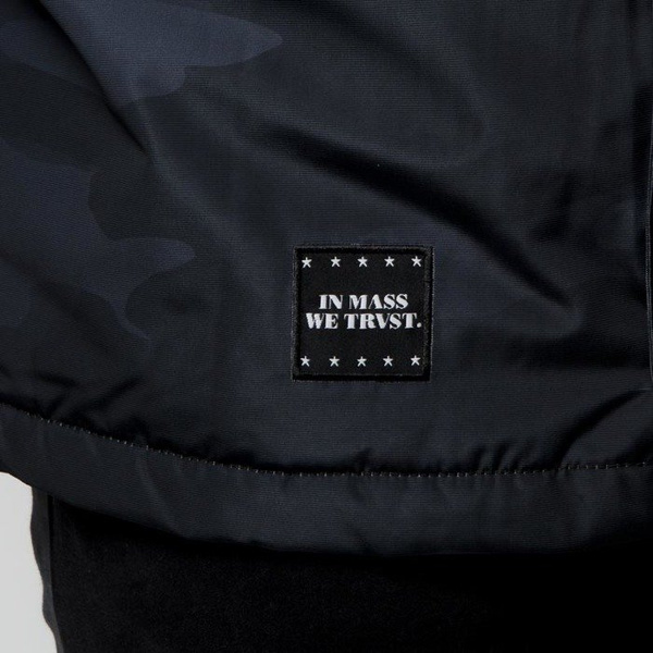 Mass DNM kurtka zimowa District Jacket Parka - black camo