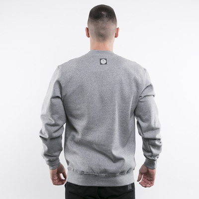 Mass Denim bluza crewneck Today light heather grey