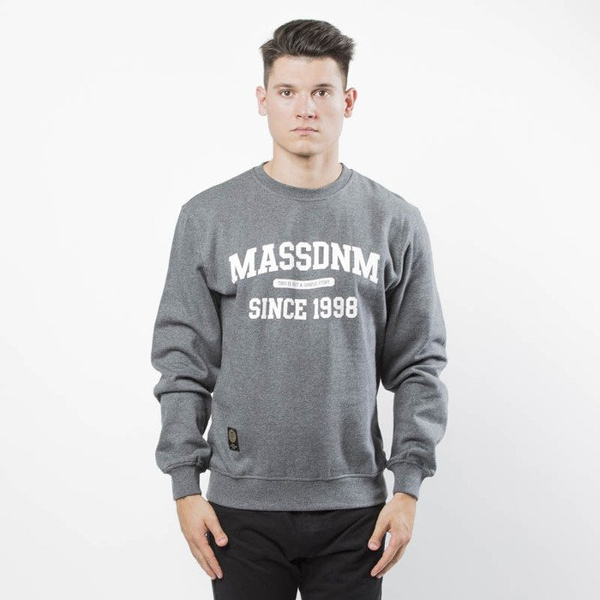 Mass DNM bluza Sweatshirt Crewneck Campus - dark heather grey