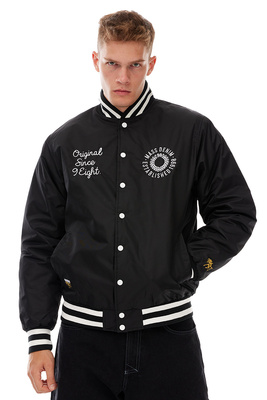 Mass DNM kurtka zimowa Elementary Satin Jacket - czarna