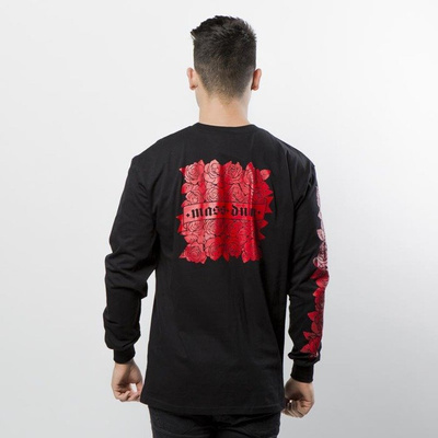 Mass DNM koszulka Longsleeve Rose - black QUICKSTRIKE