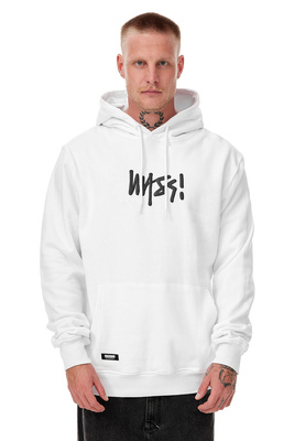 Mass DNM bluza Sweatshirt Signature 3D Hoody - biała